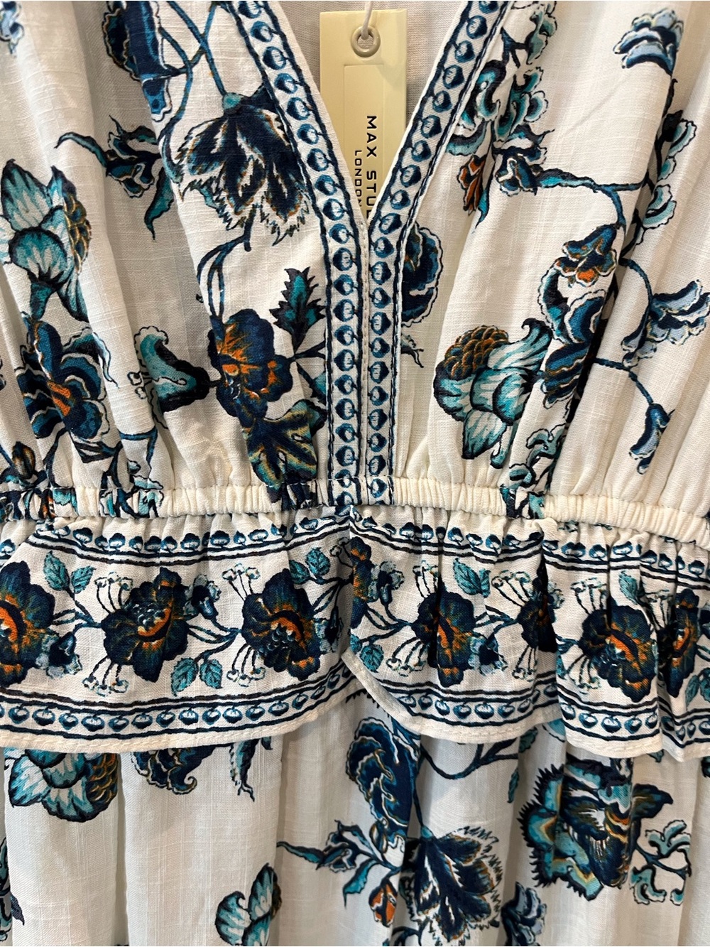 NWT Max Studio London sleeveless floral maxi dress - Picture 5 of 8